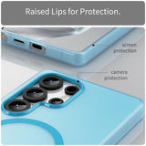 Samsung Galaxy S25 Ultra UltraGuard Matte MagSafe Cover - Blå