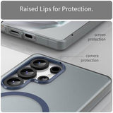 Samsung Galaxy S25 Ultra UltraGuard Matte MagSafe Cover - mørkeblå