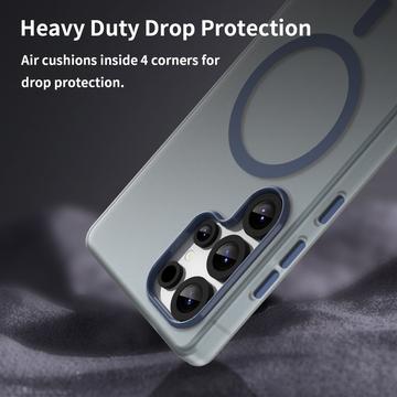 Samsung Galaxy S25 Ultra UltraGuard Matte MagSafe Cover - mørkeblå
