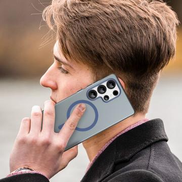 Samsung Galaxy S25 Ultra UltraGuard Matte MagSafe Cover - mørkeblå