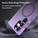 Samsung Galaxy S25 Ultra UltraGuard Matte MagSafe Cover - Mørk lilla