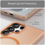 Samsung Galaxy S25 Ultra UltraGuard Matte MagSafe Cover - Orange