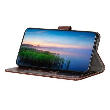 Samsung Galaxy S25 Ultra Pung med Magnetisk Lukning - brun