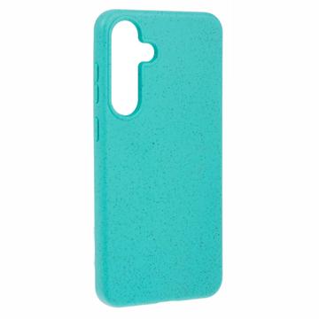 Samsung Galaxy S25+ Biologisk Nedbrydeligt Cover - Lyseblå