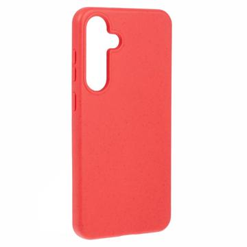 Samsung Galaxy S25+ Biologisk Nedbrydeligt Cover - Rød