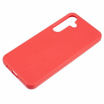 Samsung Galaxy S25+ Biologisk Nedbrydeligt Cover - Rød