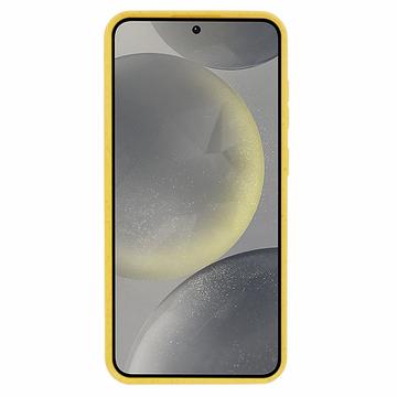 Samsung Galaxy S25+ Biologisk Nedbrydeligt Cover - Gul