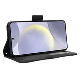 Samsung Galaxy S25+ Kortholder Pung Etui - Sort