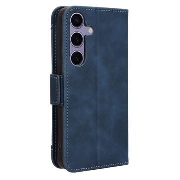 Samsung Galaxy S25+ Kortholder Pung Etui - Blå