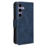 Samsung Galaxy S25+ Kortholder Pung Etui - Blå