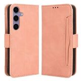 Samsung Galaxy S25+ Kortholder Pung Etui - Pink