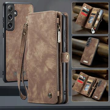 Samsung Galaxy S25+ Caseme 008 2-i-1 Multifunktionel Pung - Brun