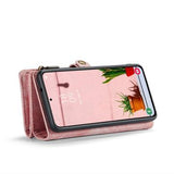 Samsung Galaxy S25+ Caseme 008 2-i-1 Multifunktionel Pung - Pink