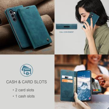 Samsung Galaxy S25+ Caseme 013 Series Pung - Blå