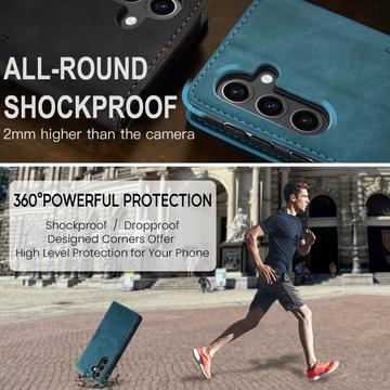 Samsung Galaxy S25+ Caseme 013 Series Pung - Blå