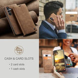 Samsung Galaxy S25+ Caseme 013 Series Pung - Brun