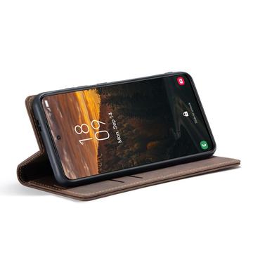 Samsung Galaxy S25+ Caseme 013 Series Pung - Kaffe