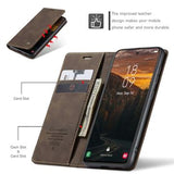 Samsung Galaxy S25+ Caseme 013 Series Pung - Kaffe