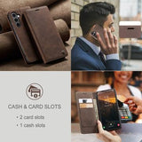 Samsung Galaxy S25+ Caseme 013 Series Pung - Kaffe
