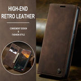 Samsung Galaxy S25+ Caseme 013 Series Pung - Kaffe