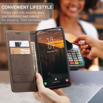Samsung Galaxy S25+ Caseme 013 Series Pung - Kaffe