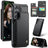Samsung Galaxy S25+ Caseme C22-etui RFID-kortpung - Sort