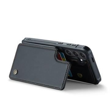 Samsung Galaxy S25+ Caseme C22-etui RFID-kortpung - Sort
