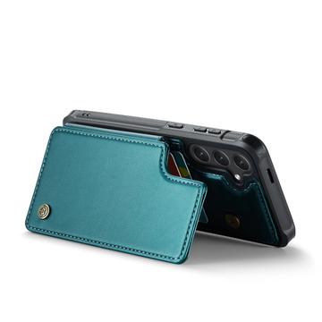 Samsung Galaxy S25+ Caseme C22-etui RFID-kortpung - grøn
