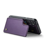 Samsung Galaxy S25+ Caseme C22-etui RFID-kortpung - lilla