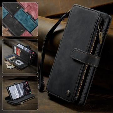 Samsung Galaxy S25+ Caseme C30 Multifunktionel Pung - Sort