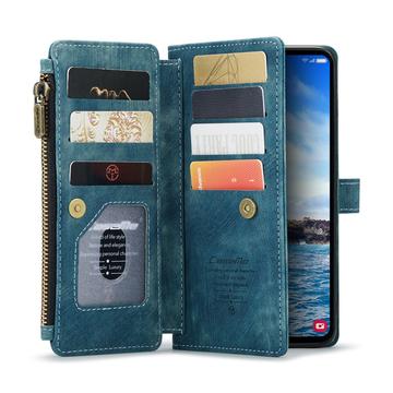 Samsung Galaxy S25+ Caseme C30 Multifunktionel Pung - Blå