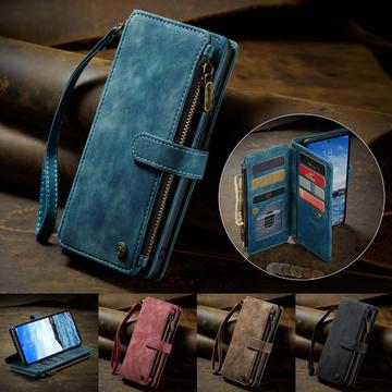 Samsung Galaxy S25+ Caseme C30 Multifunktionel Pung - Blå