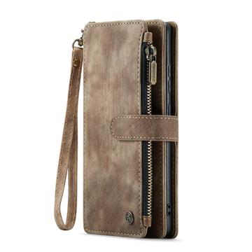 Samsung Galaxy S25+ Caseme C30 Multifunktionel Pung - Brun