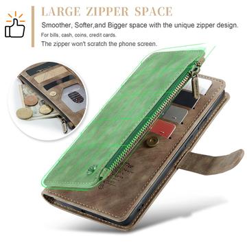 Samsung Galaxy S25+ Caseme C30 Multifunktionel Pung - Brun