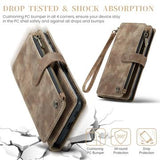 Samsung Galaxy S25+ Caseme C30 Multifunktionel Pung - Brun