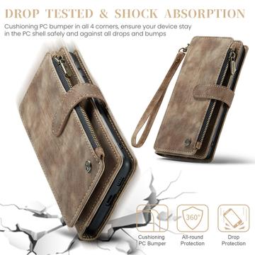 Samsung Galaxy S25+ Caseme C30 Multifunktionel Pung - Brun