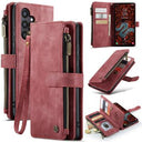 Samsung Galaxy S25+ Caseme C30 Multifunktionel Pung - Rød