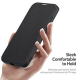 Samsung Galaxy S25+ Dux Ducis Skin X Pro Magnetisk Flip Cover - Sort