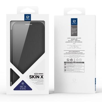 Samsung Galaxy S25+ Dux Ducis Skin X Pro Magnetisk Flip Cover - Sort