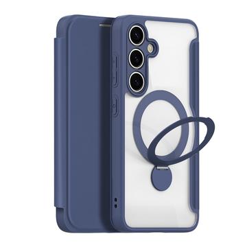 Samsung Galaxy S25+ Dux Ducis Skin X Pro Magnetisk Flip Cover - Blå