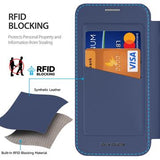 Samsung Galaxy S25+ Dux Ducis Skin X Pro Magnetisk Flip Cover - Blå