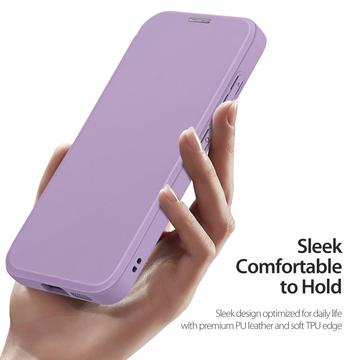Samsung Galaxy S25+ Dux Ducis Skin X Pro Magnetisk Flip Cover - Lilla