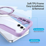 Samsung Galaxy S25+ Dux Ducis Skin X Pro Magnetisk Flip Cover - Lilla