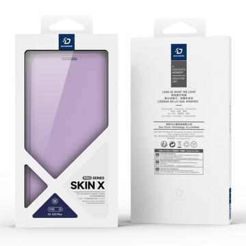 Samsung Galaxy S25+ Dux Ducis Skin X Pro Magnetisk Flip Cover - Lilla
