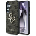 Samsung Galaxy S25+ Guess 4G Big Metal Logo Hybrid Cover - Brun