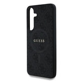 Samsung Galaxy S25+ Guess 4G farvet ringcover - MagSafe-kompatibel - Sort