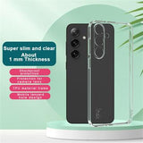Samsung Galaxy S25+ Imak UX-5 TPU Cover - Gennemsigtig