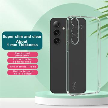 Samsung Galaxy S25+ Imak UX-5 TPU Cover - Gennemsigtig