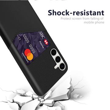 Samsung Galaxy S25+ KSQ Cover med Kortholder - Sort