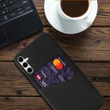 Samsung Galaxy S25+ KSQ Cover med Kortholder - Sort